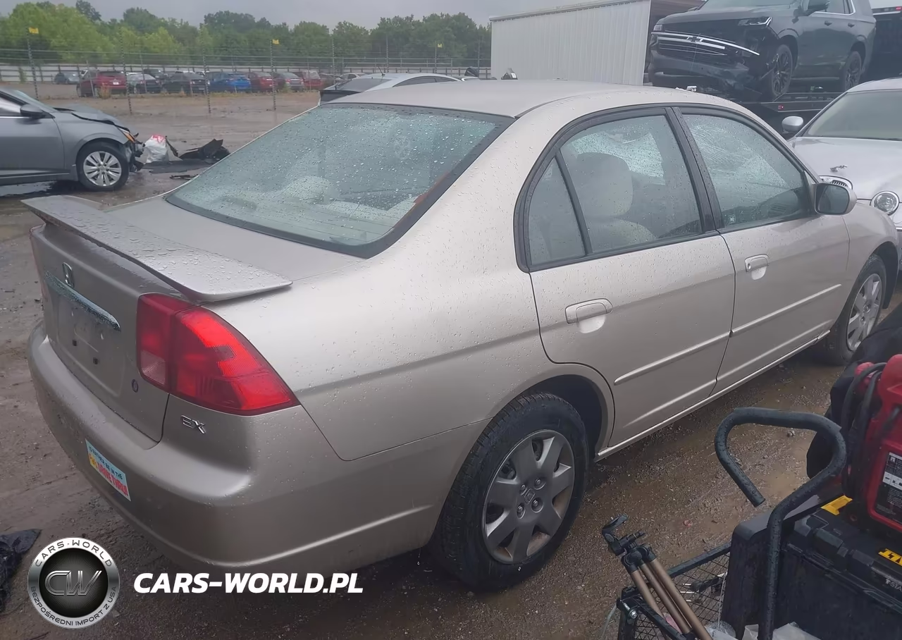 2001 Honda Civic Ex VIN:JHMES26761S001481 - 4