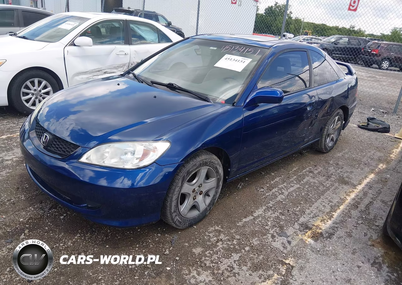 2004 Honda Civic Ex VIN:1HGEM22914L032043 - 2
