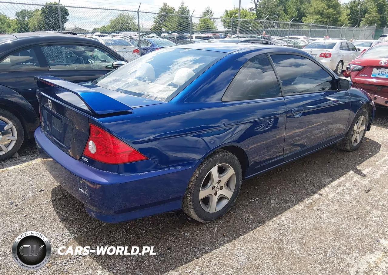 2004 Honda Civic Ex VIN:1HGEM22914L032043 - 4