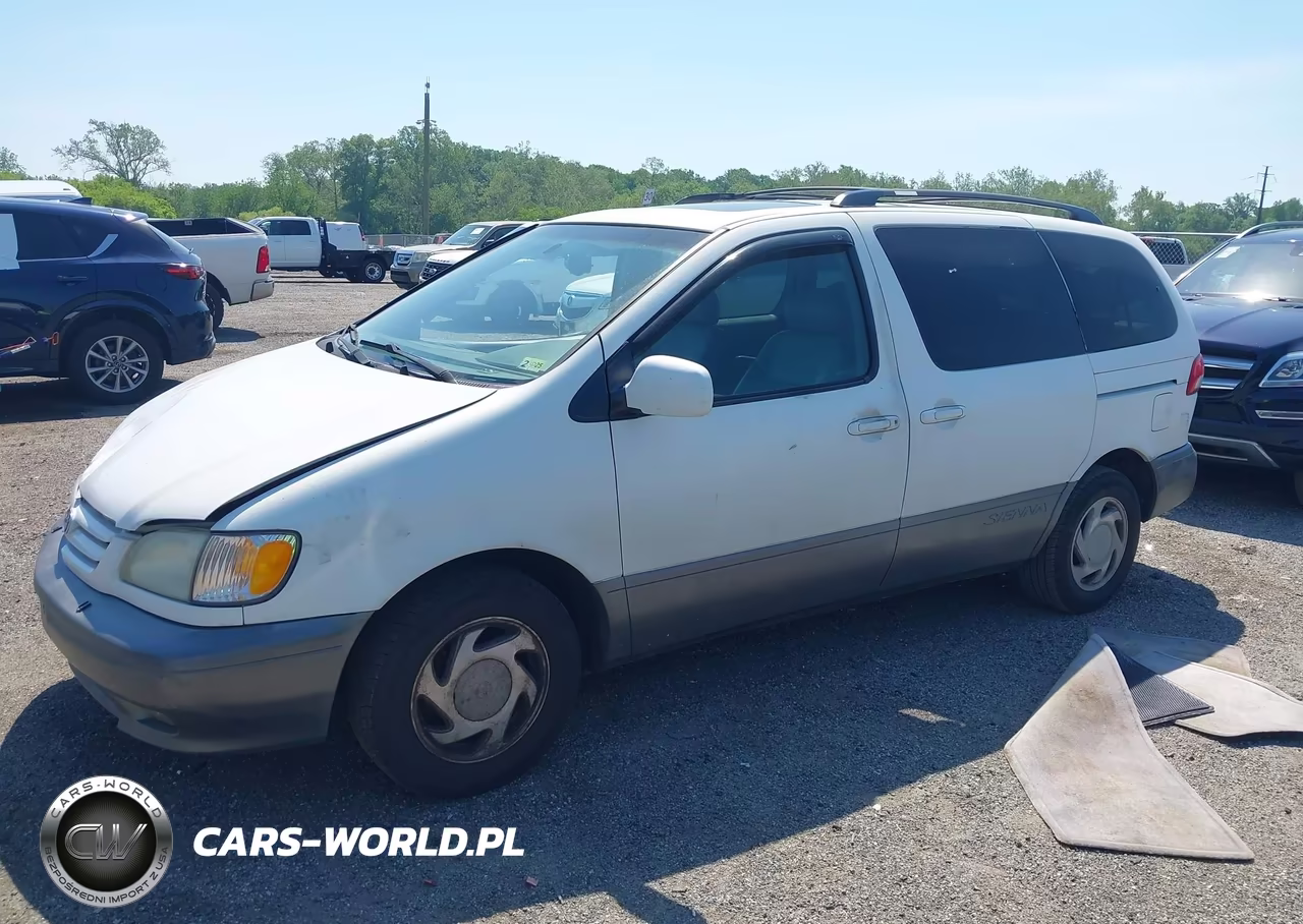 2003 Toyota Sienna Xle VIN:4T3ZF13C33U521358 - 2