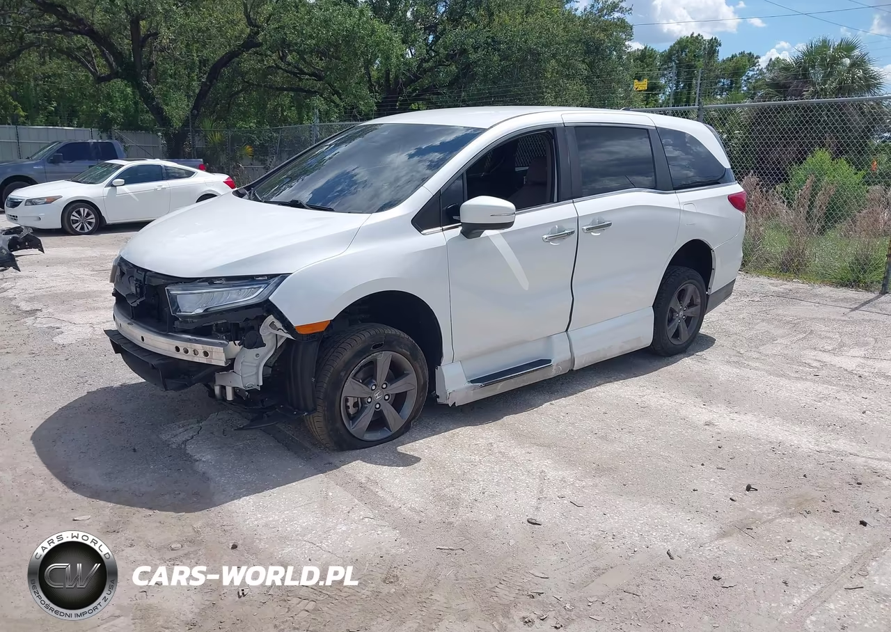 2022 Honda Odyssey Ex VIN:5FNRL6H59NB008690 - 2
