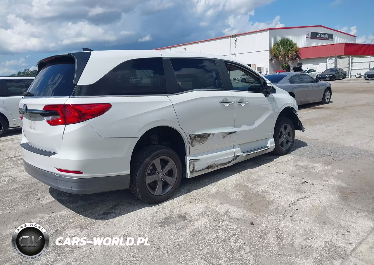 2022 Honda Odyssey Ex VIN:5FNRL6H59NB008690 - 4