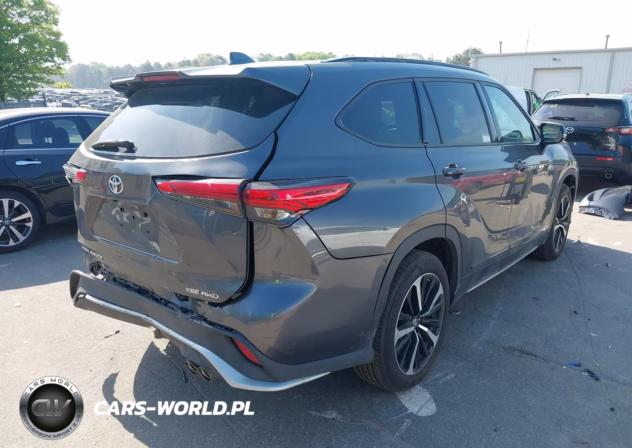 2021 Toyota Highlander Xse VIN:5TDJZRBH8MS137143 - 4