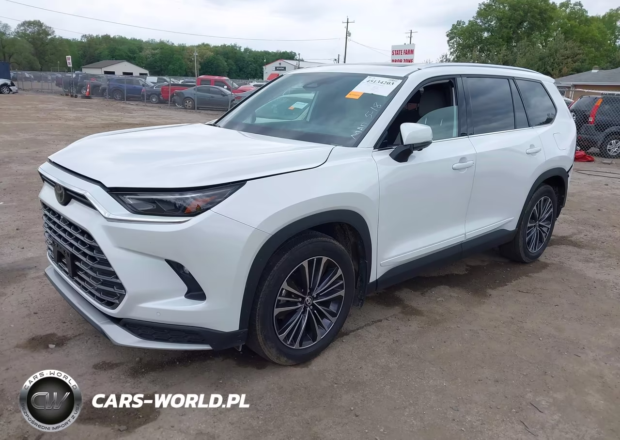 2024 Toyota Grand Highlander Hybrid Platinum Max VIN:5TDADAB51RS002857 - 2
