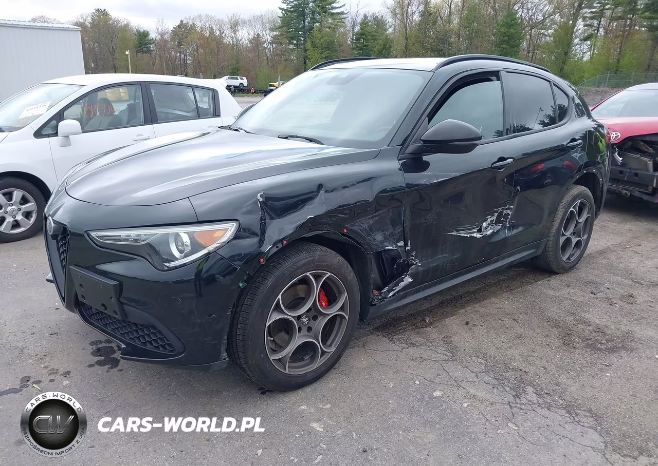 2022 Alfa Romeo Stelvio Sprint Awd VIN:ZASPAKAN5N7D29915 - 2