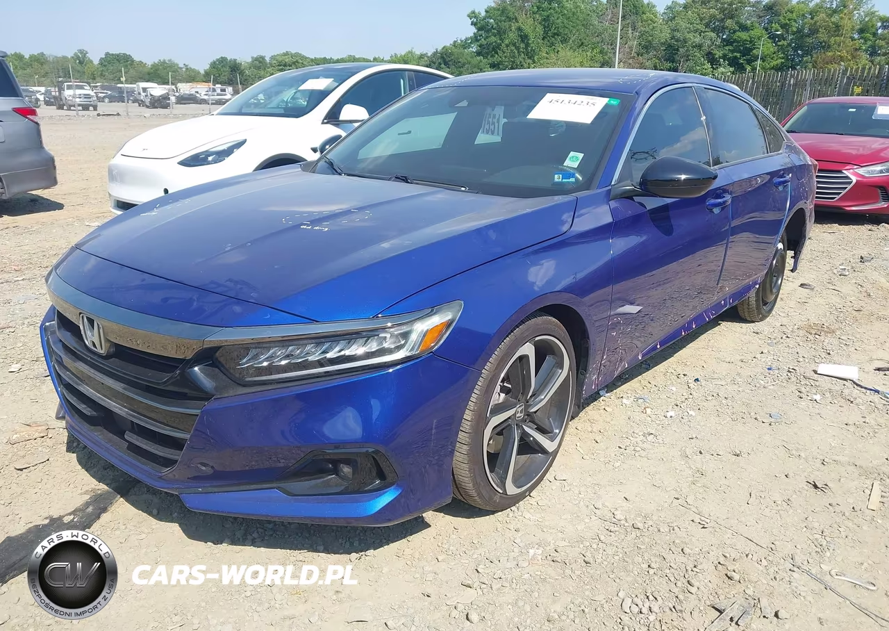 2021 Honda Accord Sport VIN:1HGCV1F34MA085626 - 2
