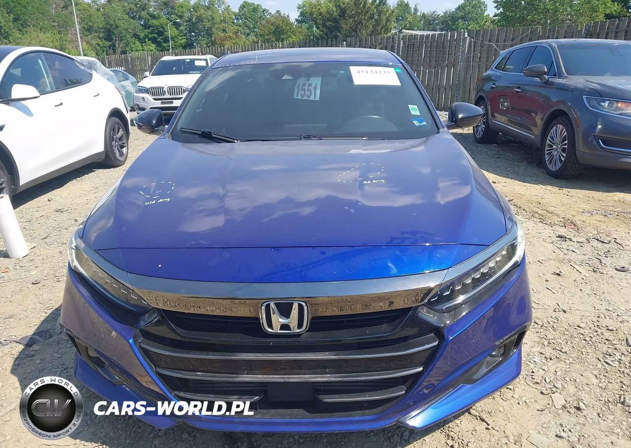 2021 Honda Accord Sport VIN:1HGCV1F34MA085626 - 6
