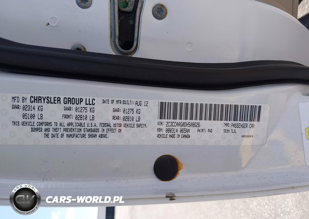 2013 Chrysler 300 Motown VIN:2C3CCAAG0DH508626 - 9
