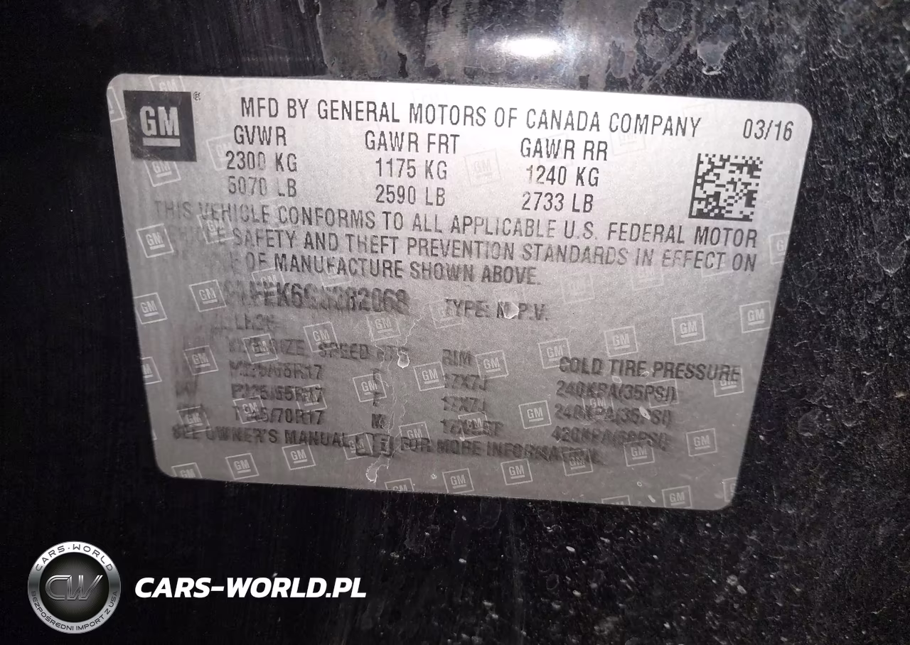 2016 Chevrolet Equinox Lt VIN:2GNFLFEK6G6282068 - 9