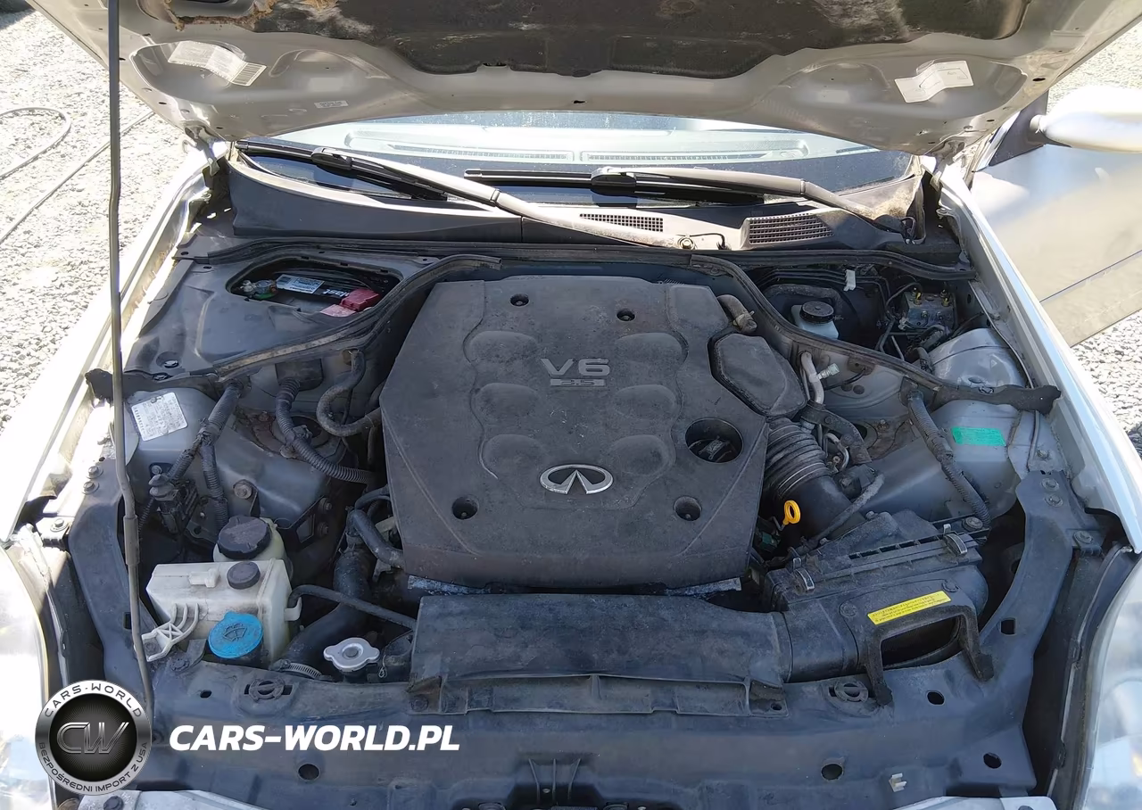 2003 Infiniti G35 Base W-6 Speed Manual VIN:JNKCV51E73M012339 - 10