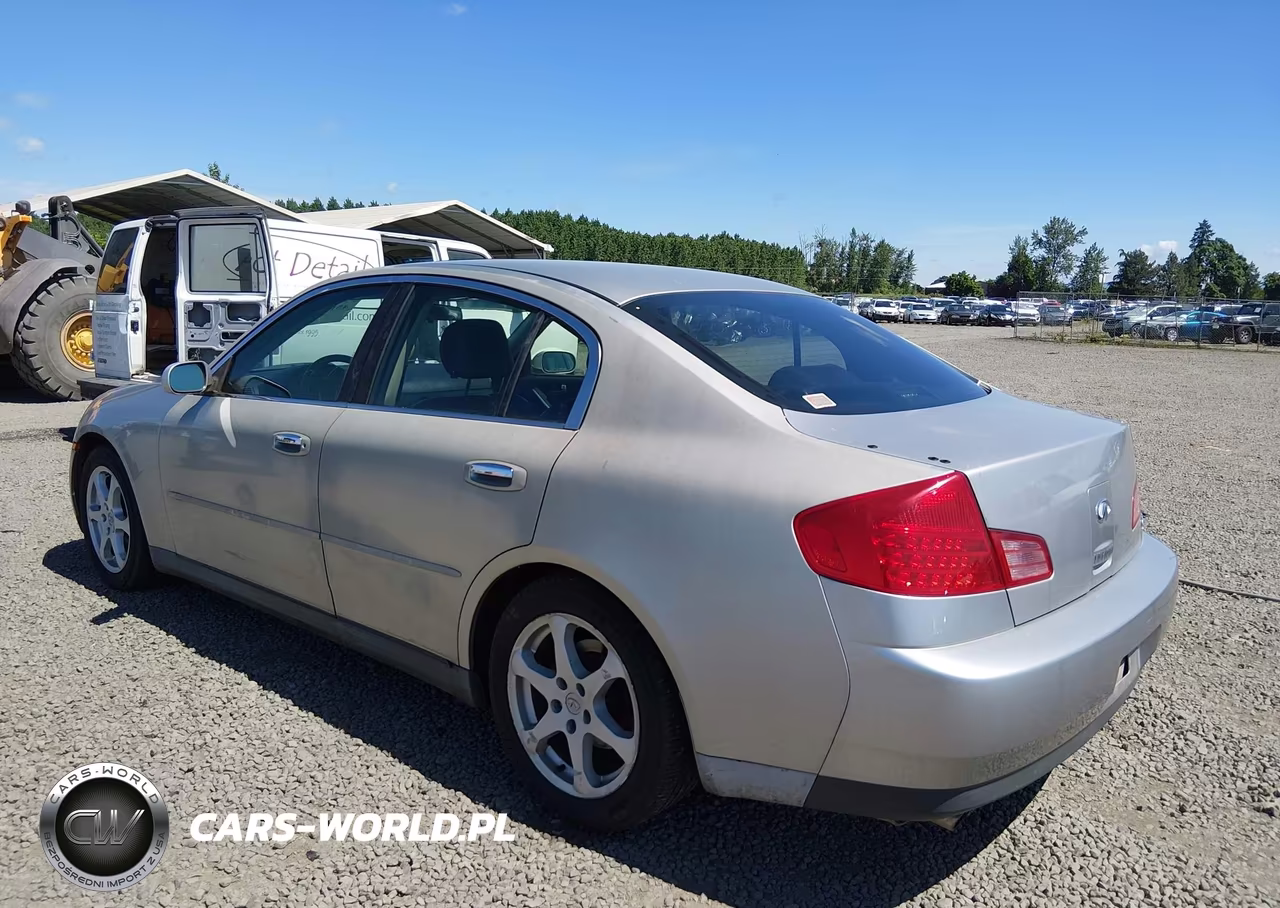 2003 Infiniti G35 Base W-6 Speed Manual VIN:JNKCV51E73M012339 - 3