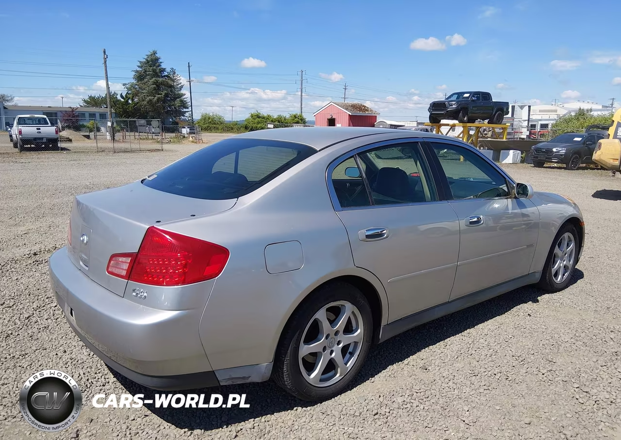 2003 Infiniti G35 Base W-6 Speed Manual VIN:JNKCV51E73M012339 - 4