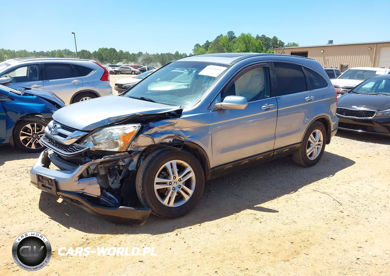 2011 Honda Cr-V Ex-L VIN:5J6RE4H75BL003604 - 2