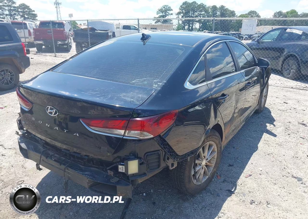 2019 Hyundai Sonata Se VIN:5NPE24AF6KH746338 - 4