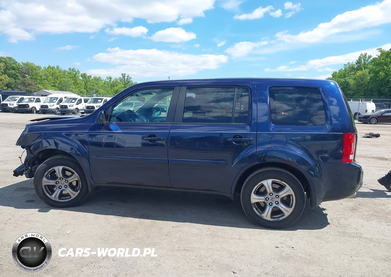 2014 Honda Pilot Ex-L VIN:5FNYF4H57EB014916 - 14