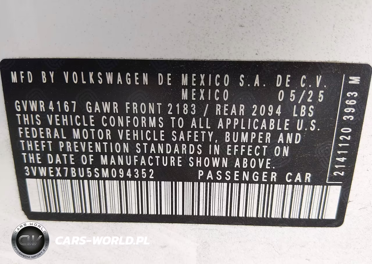 2025 Volkswagen Jetta 1.5T Se VIN:3VWEX7BU5SM094352 - 9