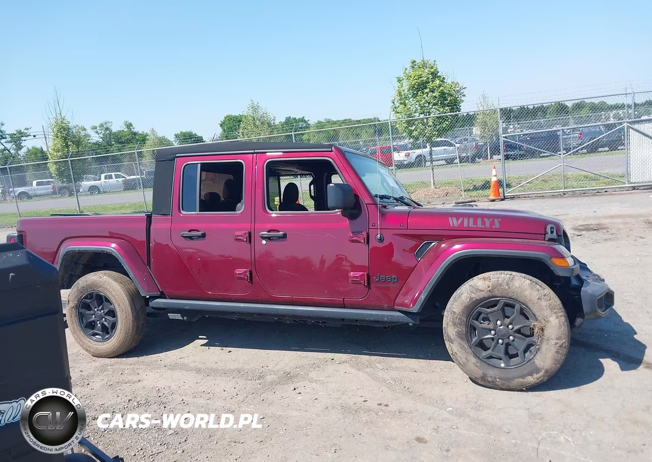 2021 Jeep Gladiator Willys 4X4 VIN:1C6HJTAGXML584366 - 13