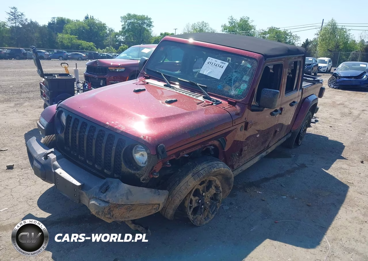 2021 Jeep Gladiator Willys 4X4 VIN:1C6HJTAGXML584366 - 2