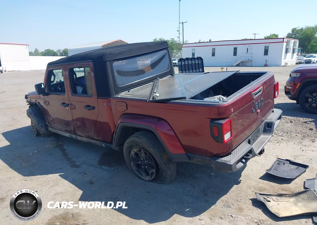 2021 Jeep Gladiator Willys 4X4 VIN:1C6HJTAGXML584366 - 3
