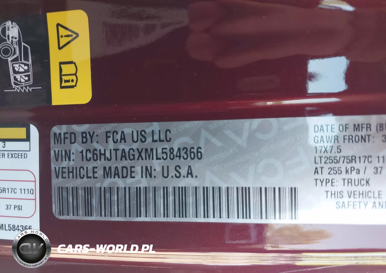 2021 Jeep Gladiator Willys 4X4 VIN:1C6HJTAGXML584366 - 9