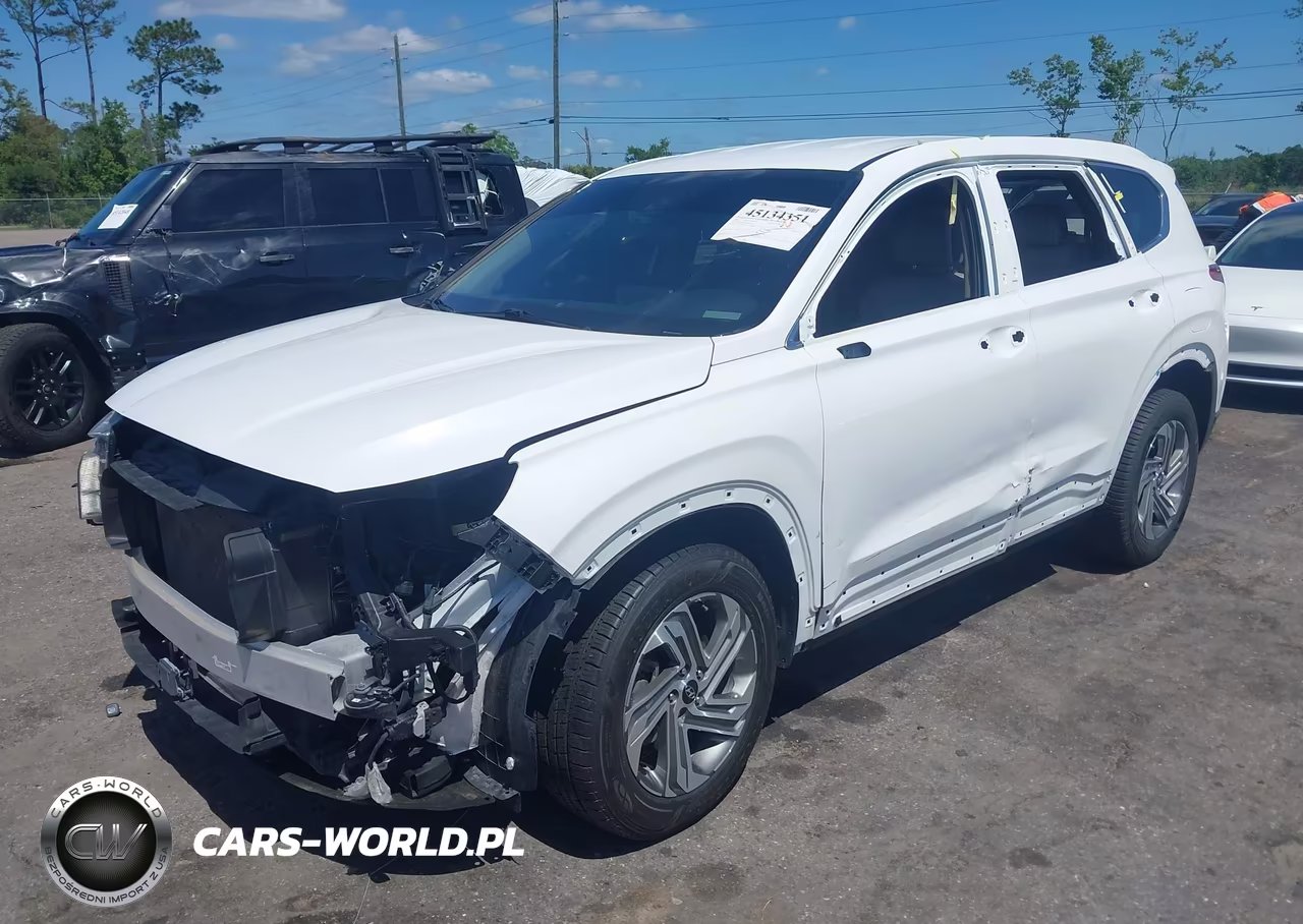 2021 Hyundai Santa Fe Se VIN:5NMS14AJ8MH365326 - 2
