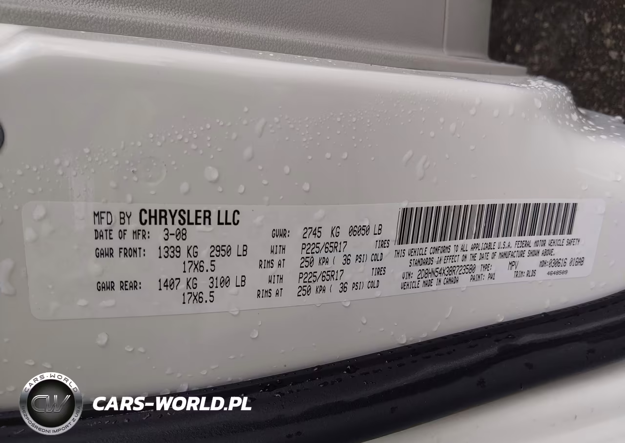 2008 Dodge Grand Caravan Sxt VIN:2D8HN54X38R723580 - 9