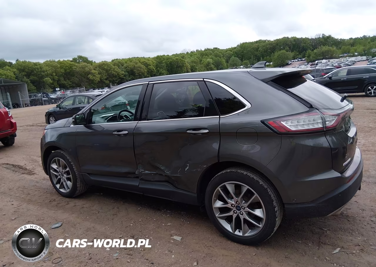 2015 Ford Edge Titanium VIN:2FMPK4K85FBB64964 - 14