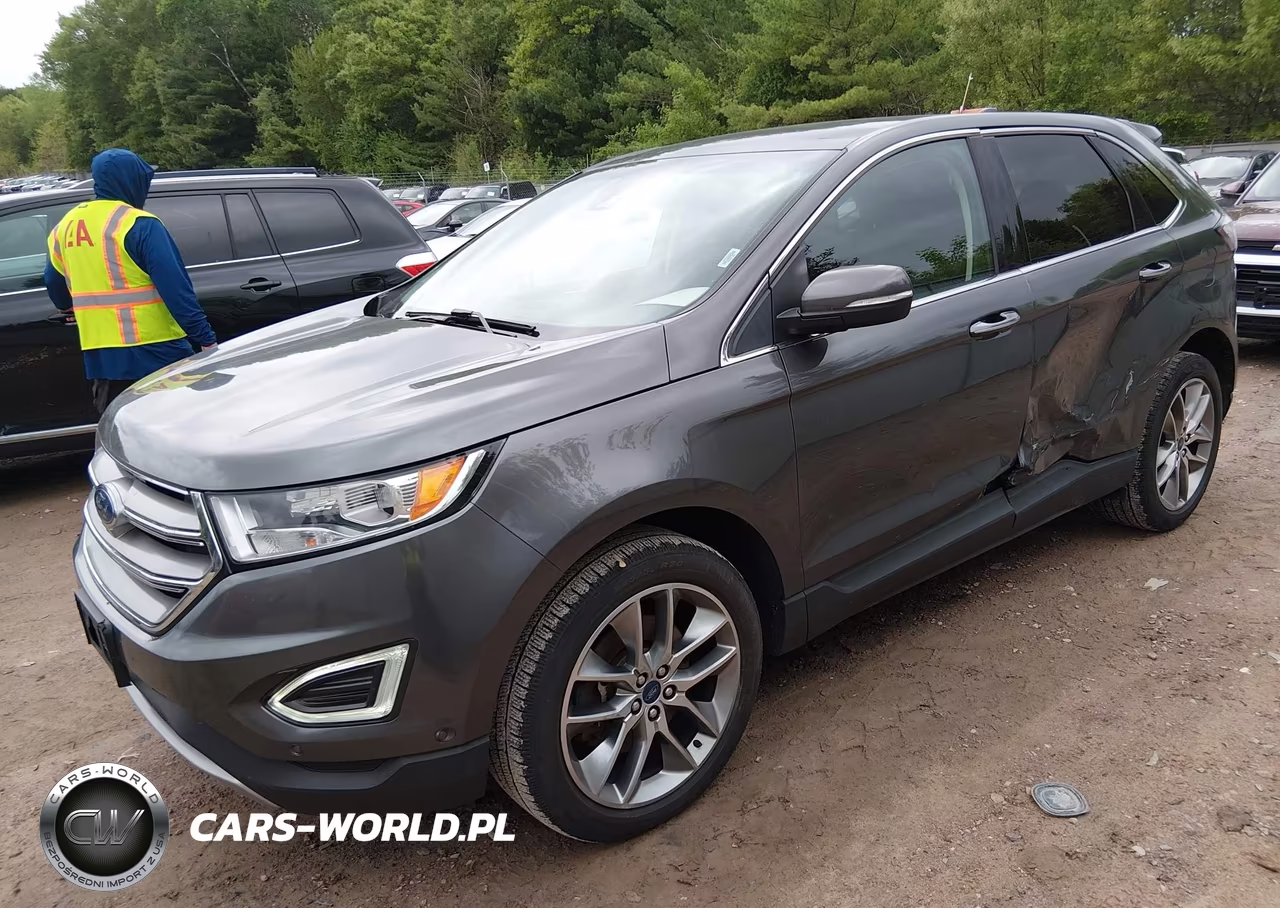 2015 Ford Edge Titanium VIN:2FMPK4K85FBB64964 - 2