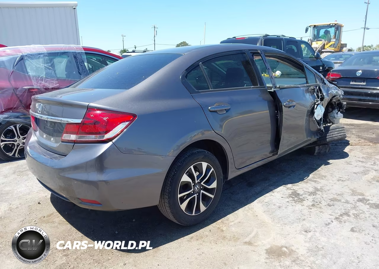 2015 Honda Civic Ex VIN:2HGFB2F84FH535030 - 4