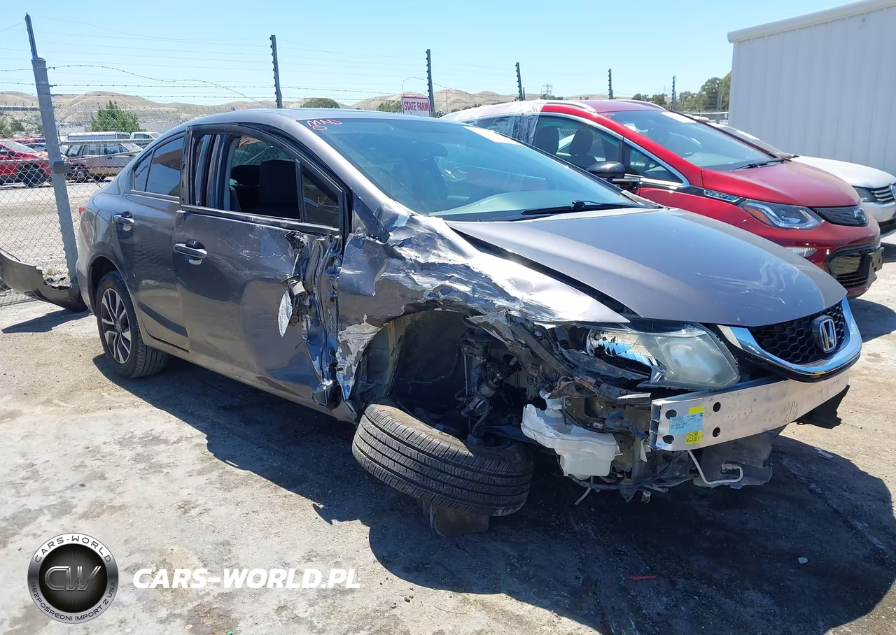 2015 Honda Civic Ex VIN:2HGFB2F84FH535030 - 6