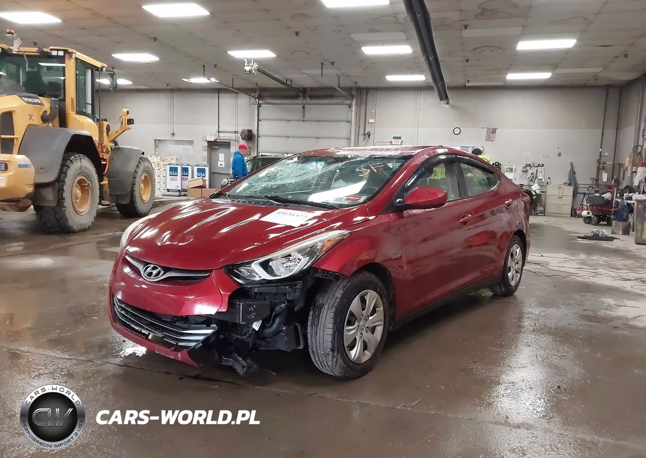 2016 Hyundai Elantra Se VIN:5NPDH4AE7GH744915 - 2