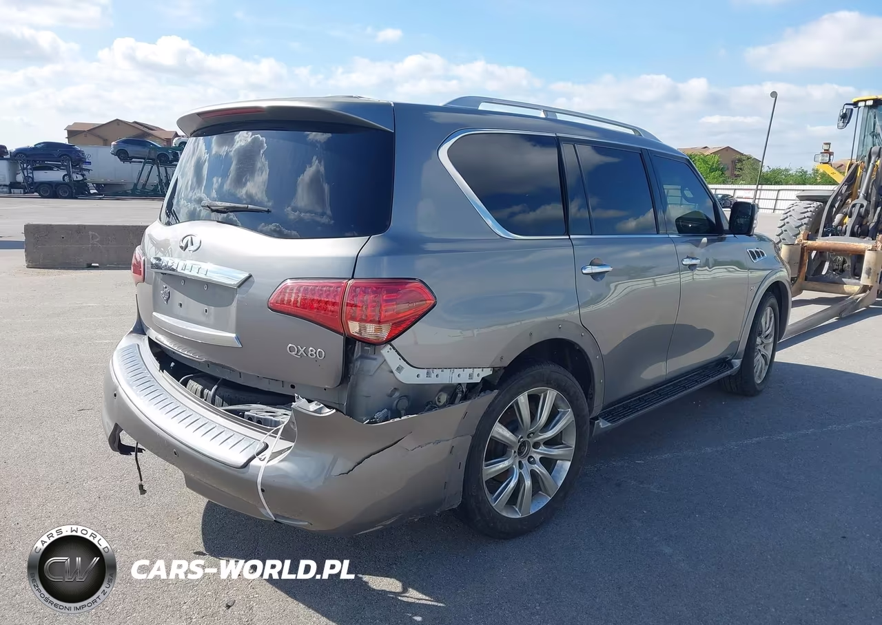 2014 Infiniti Qx80 VIN:JN8AZ2NF1E9552522 - 4