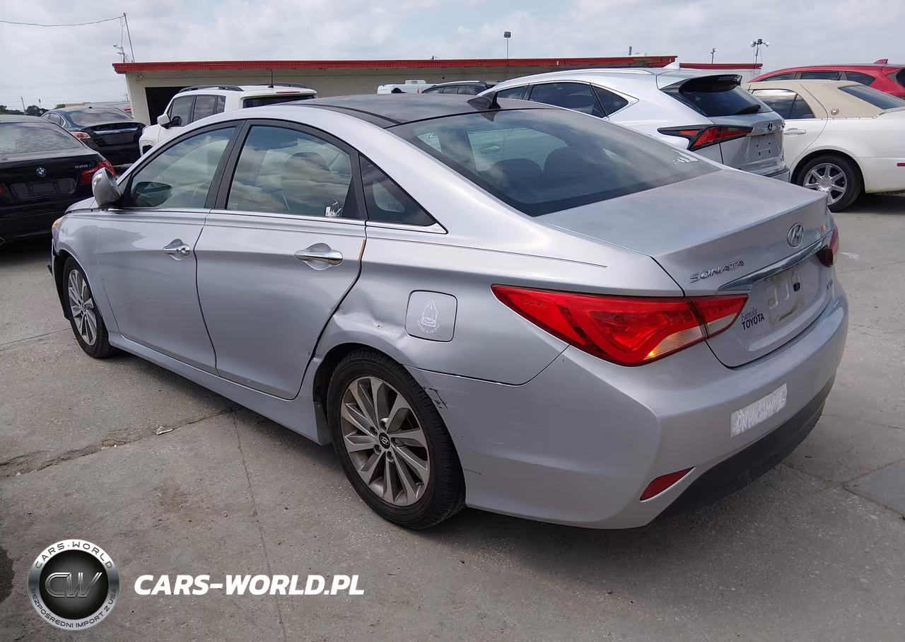 2014 Hyundai Sonata Limited VIN:5NPEC4AC0EH869124 - 3