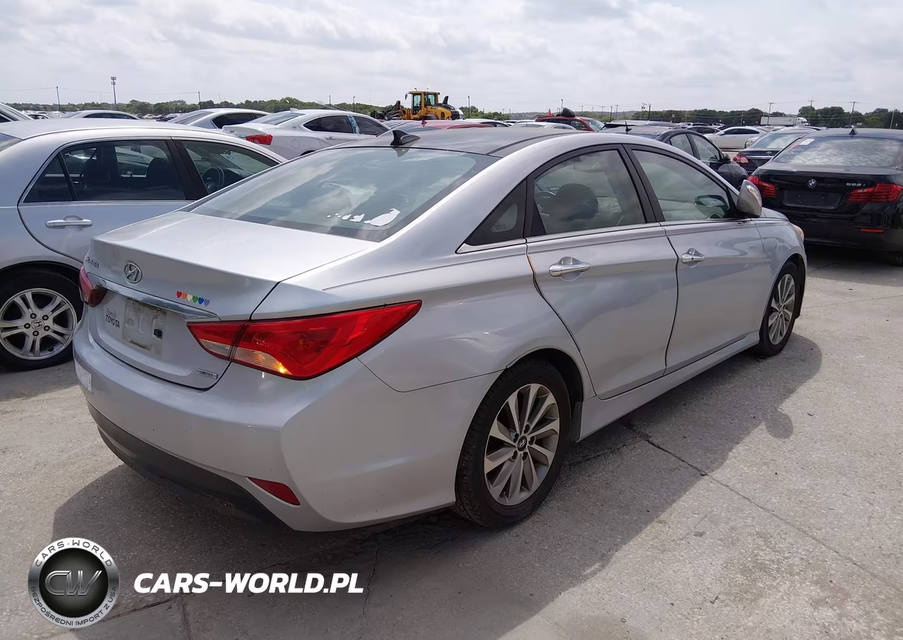 2014 Hyundai Sonata Limited VIN:5NPEC4AC0EH869124 - 4