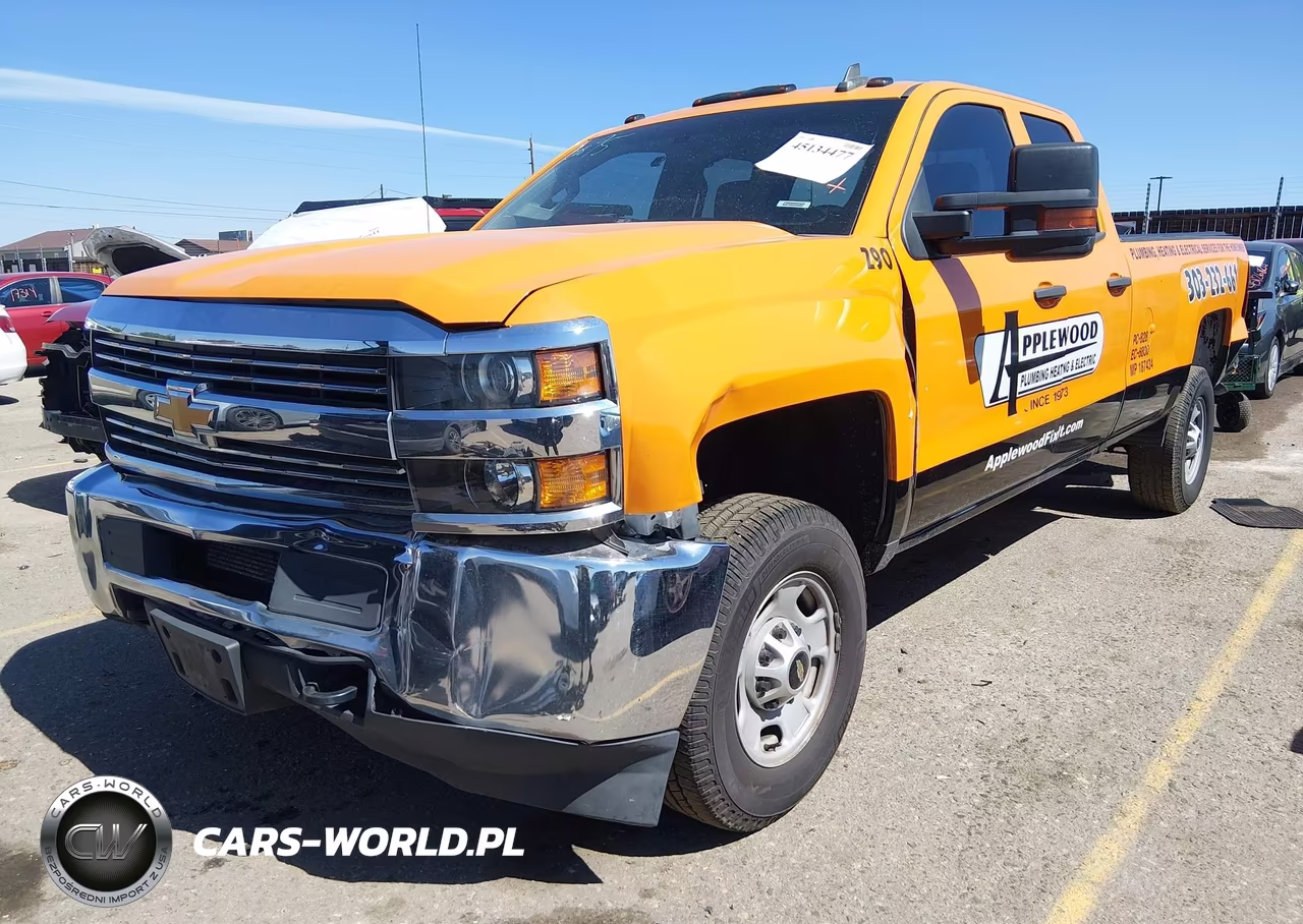 2017 Chevrolet Silverado 2500Hd Wt VIN:1GC2KUEG0HZ296032 - 2