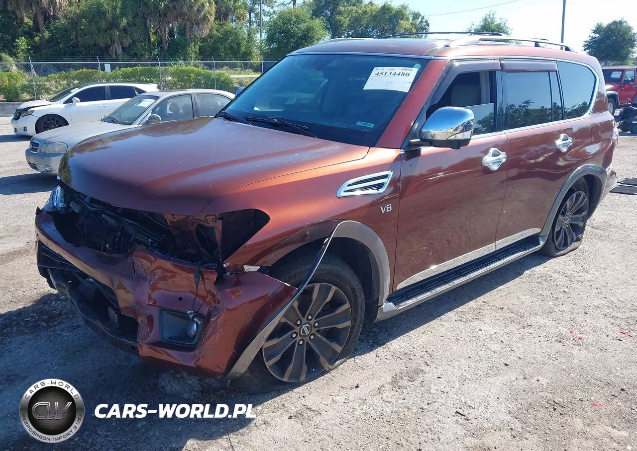 2018 Nissan Armada Platinum VIN:JN8AY2NFXJ9332387 - 2