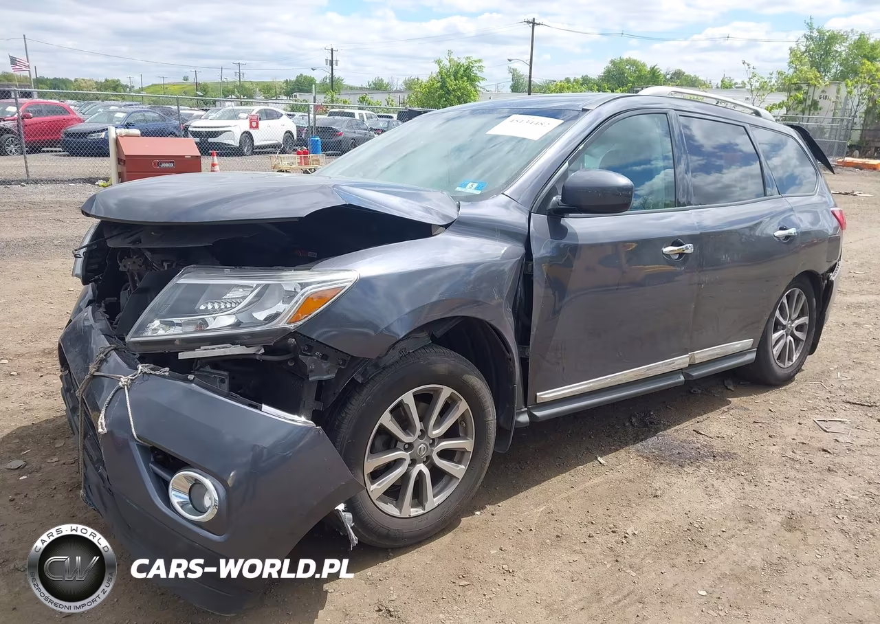 2014 Nissan Pathfinder Sl VIN:5N1AR2MM0EC630234 - 2