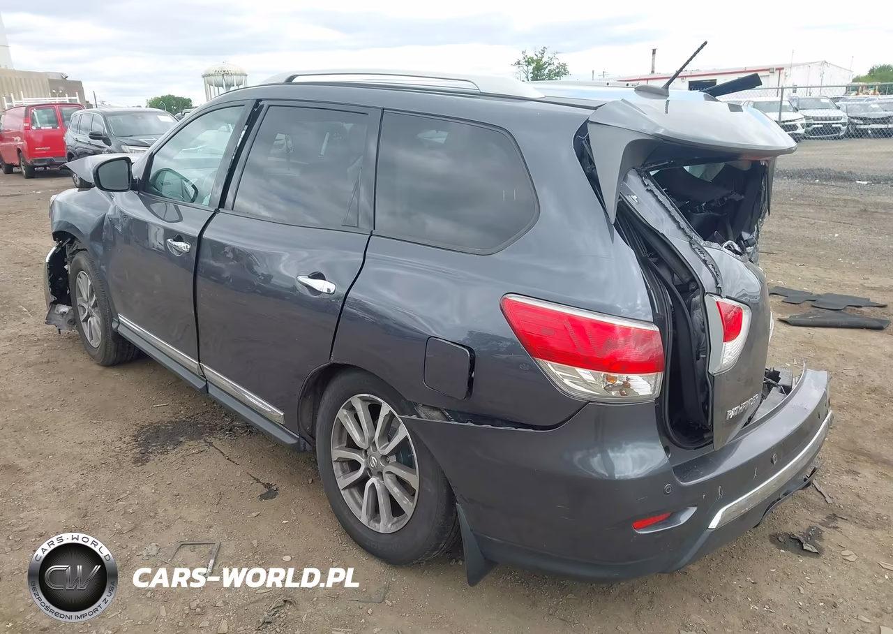2014 Nissan Pathfinder Sl VIN:5N1AR2MM0EC630234 - 3