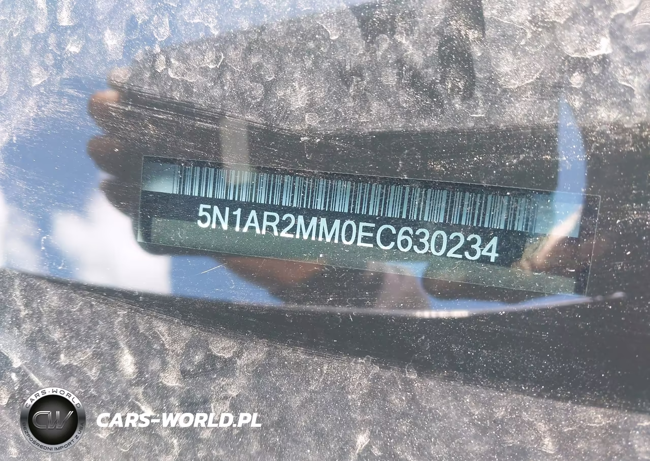 2014 Nissan Pathfinder Sl VIN:5N1AR2MM0EC630234 - 9
