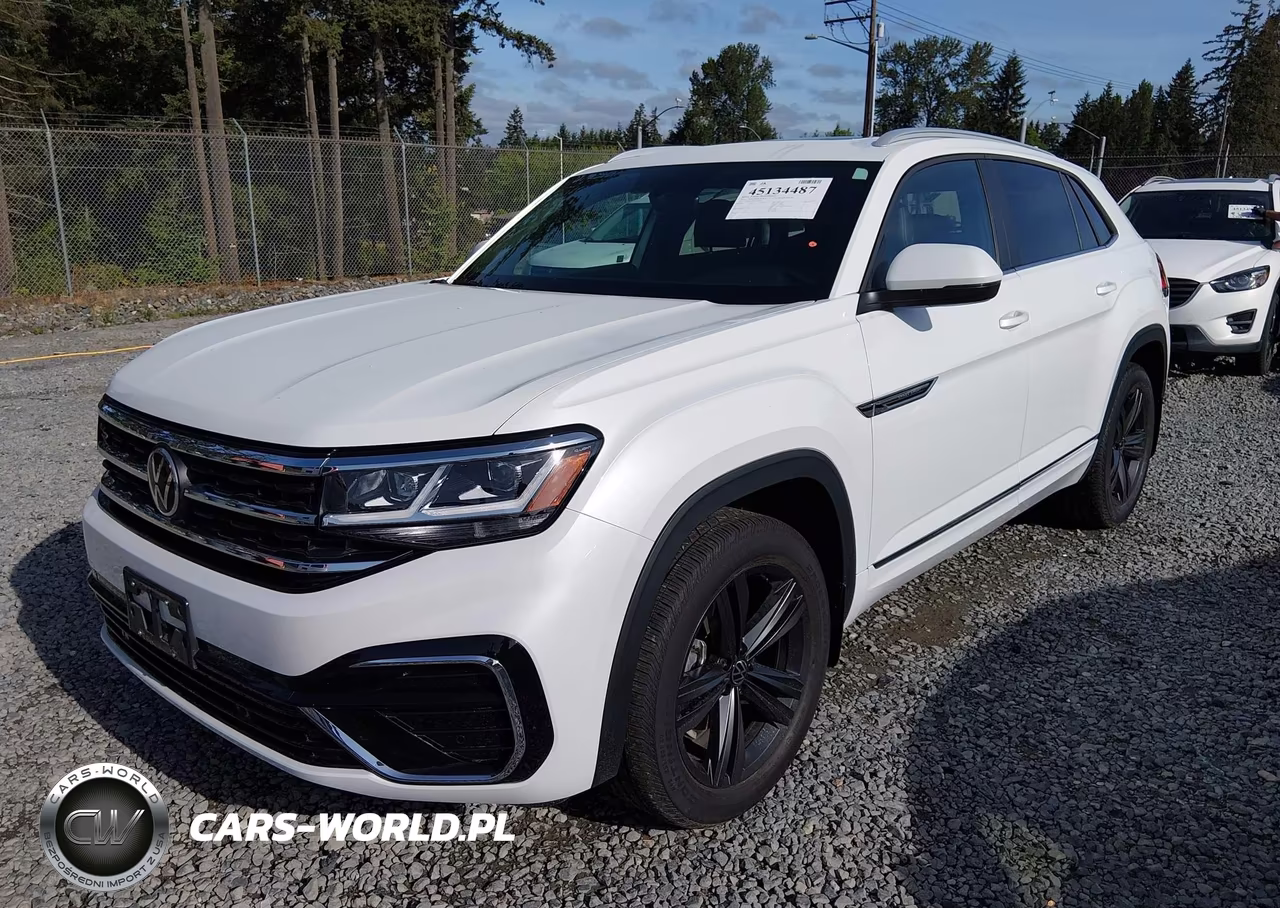 2021 Volkswagen Atlas Cross Sport 3.6L V6 Se W-Technology R-Line VIN:1V2RE2CA1MC230108 - 2