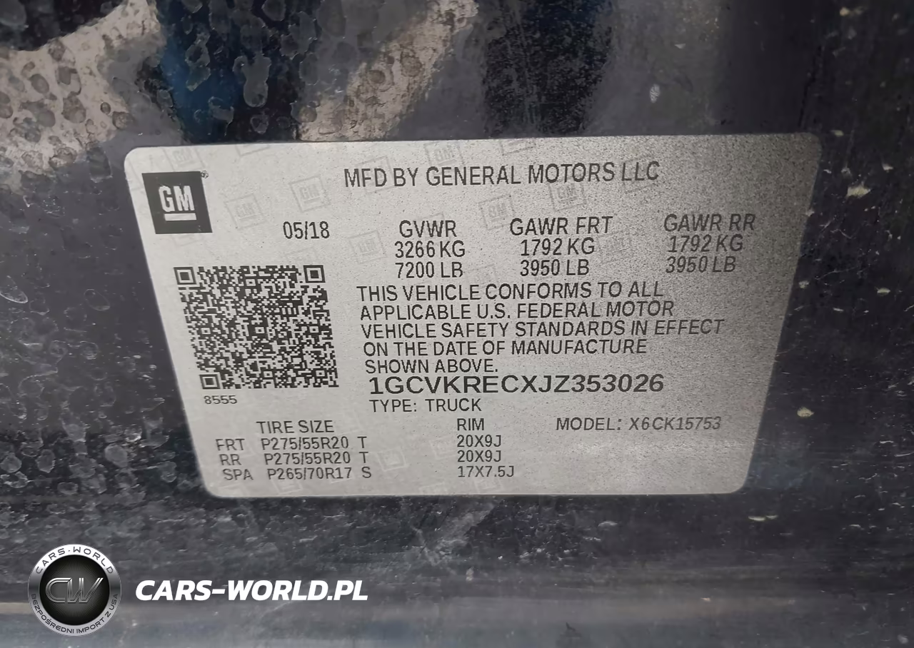 2018 Chevrolet Silverado 1500 1Lt VIN:1GCVKRECXJZ353026 - 9