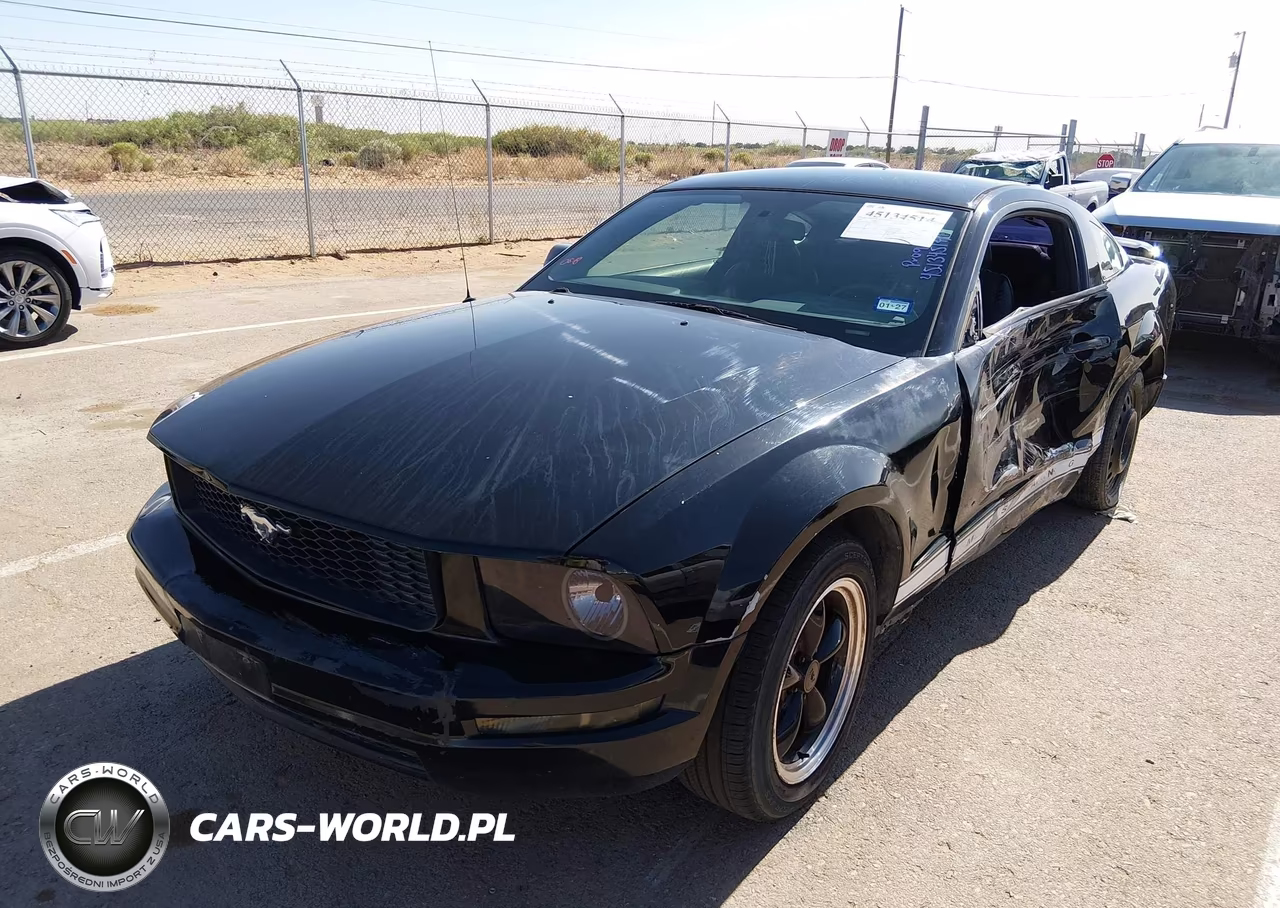 2007 Ford Mustang V6 Deluxe-V6 Premium VIN:1ZVFT80N775244377 - 2