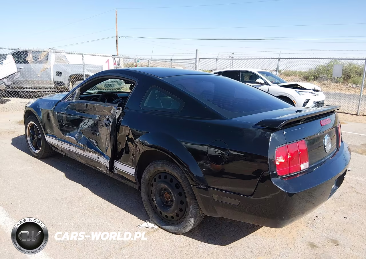 2007 Ford Mustang V6 Deluxe-V6 Premium VIN:1ZVFT80N775244377 - 3