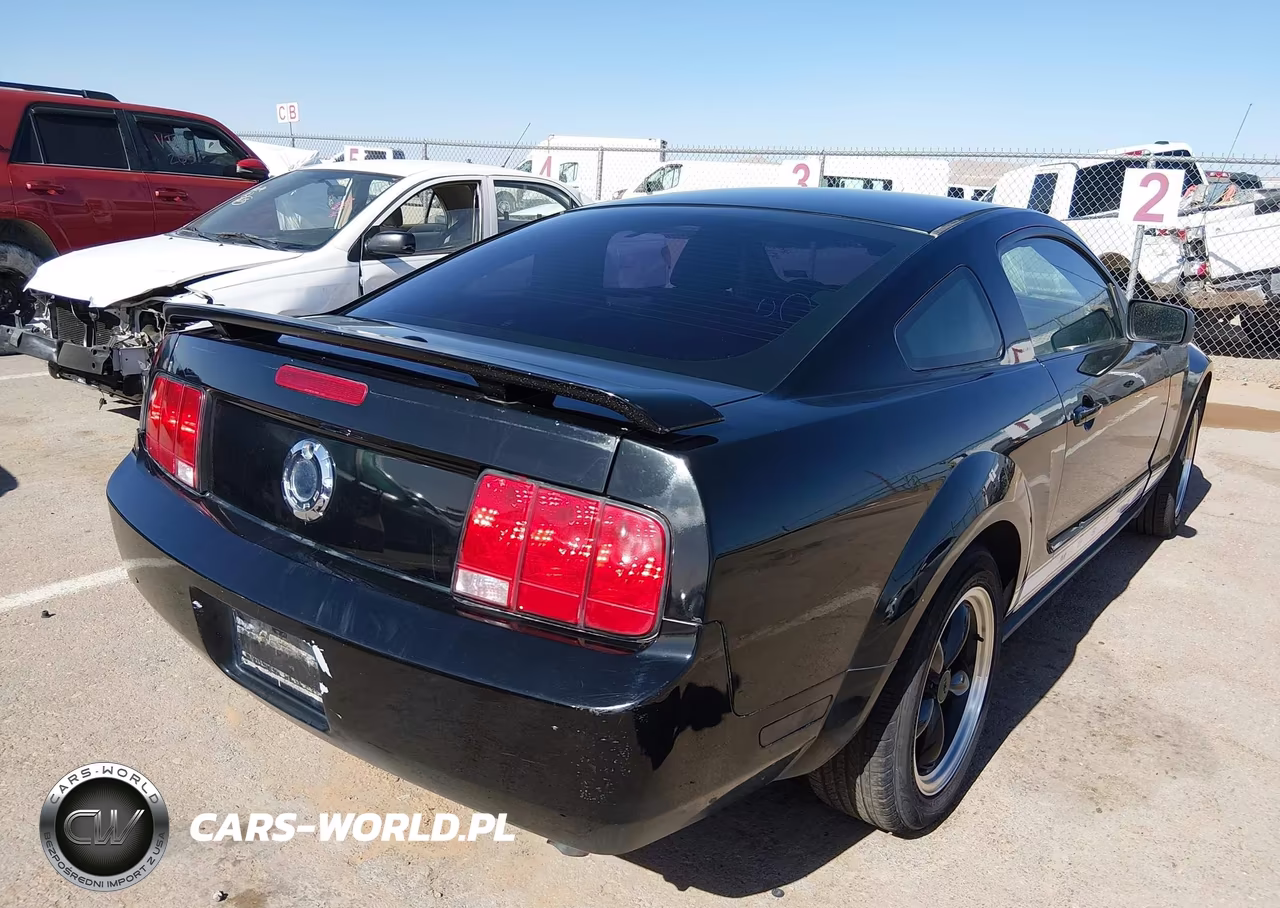 2007 Ford Mustang V6 Deluxe-V6 Premium VIN:1ZVFT80N775244377 - 4