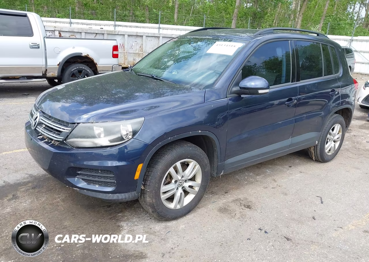 2016 Volkswagen Tiguan S VIN:WVGAV7AXXGW591239 - 2