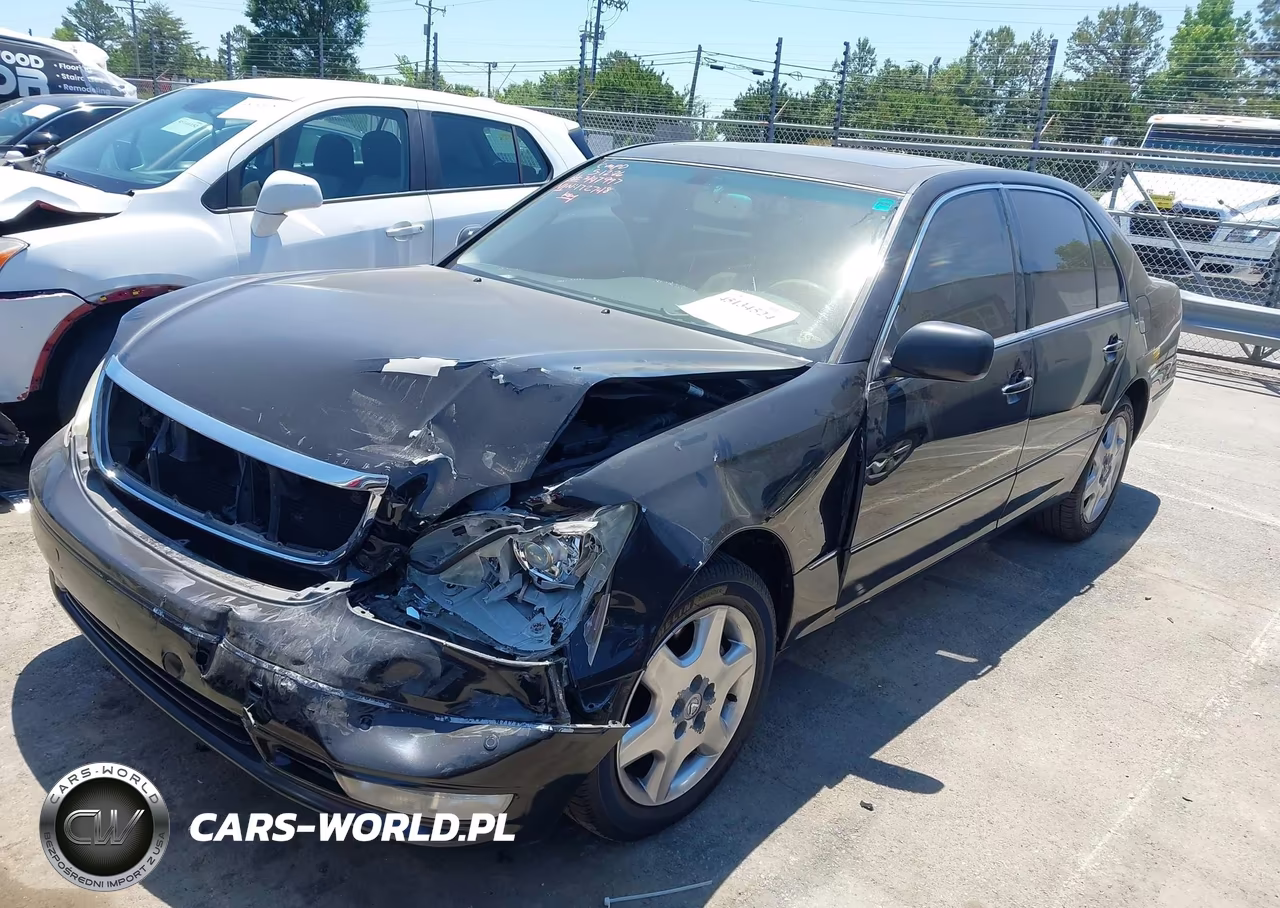 2004 Lexus Ls 430 VIN:JTHBN36F940172748 - 2