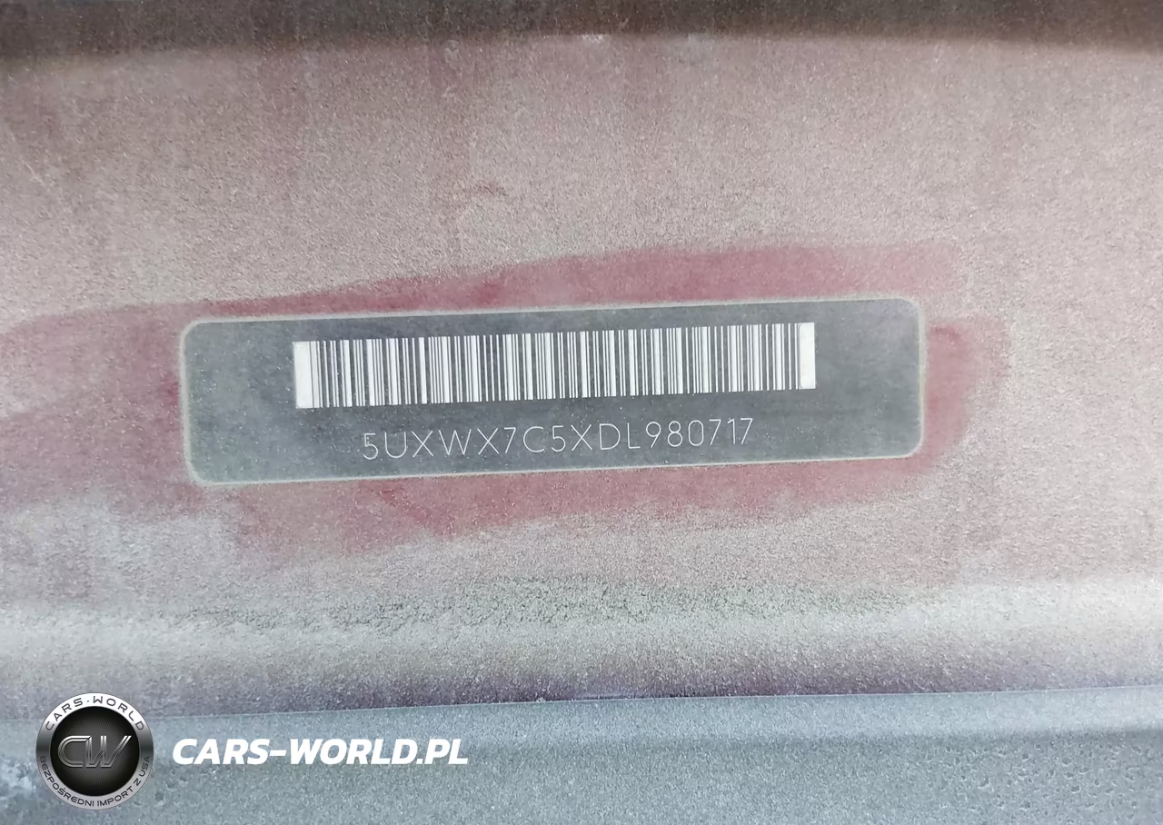 2013 BMW X3 xDrive35I VIN:5UXWX7C5XDL980717 - 9
