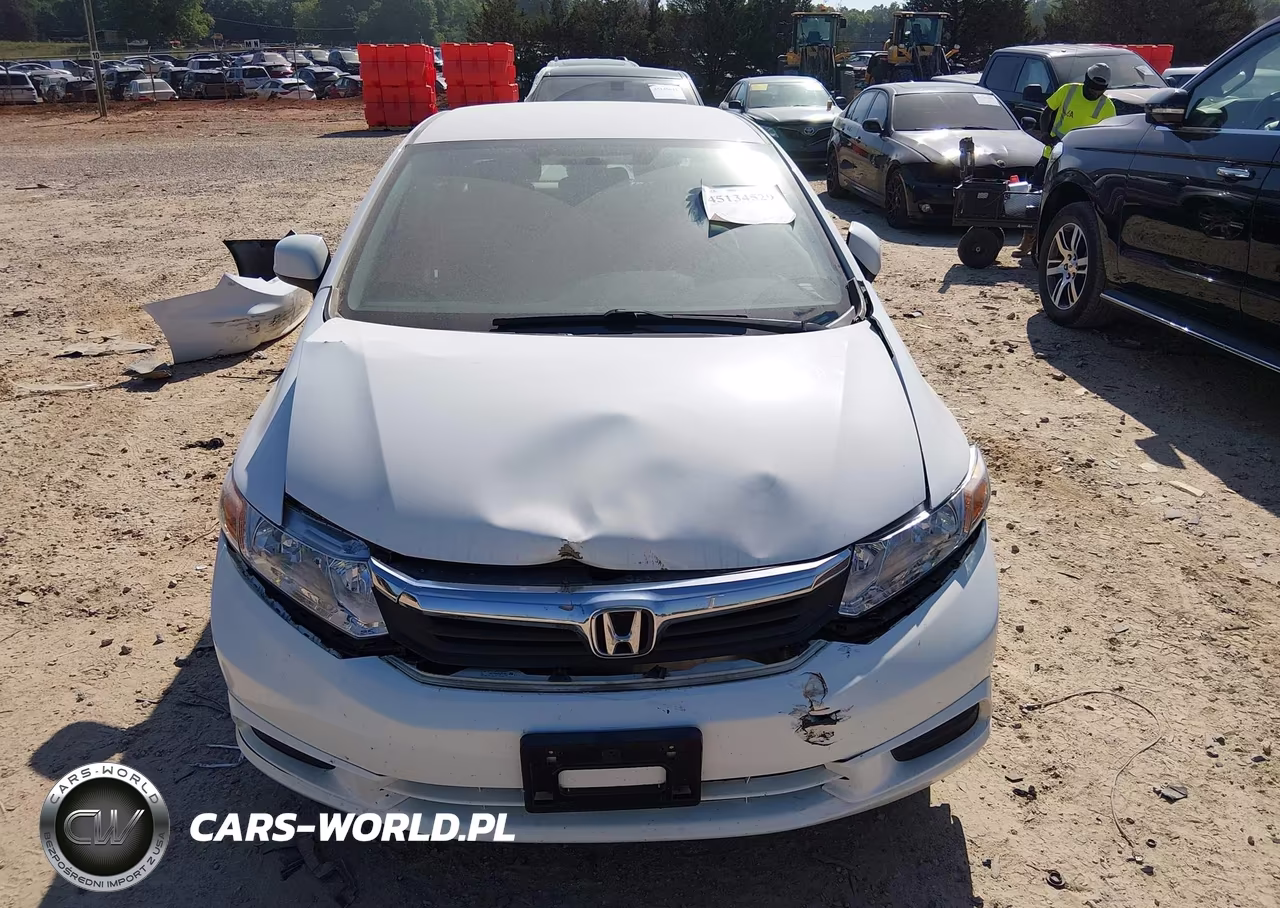 2012 Honda Civic Lx VIN:2HGFB2F57CH580688 - 13