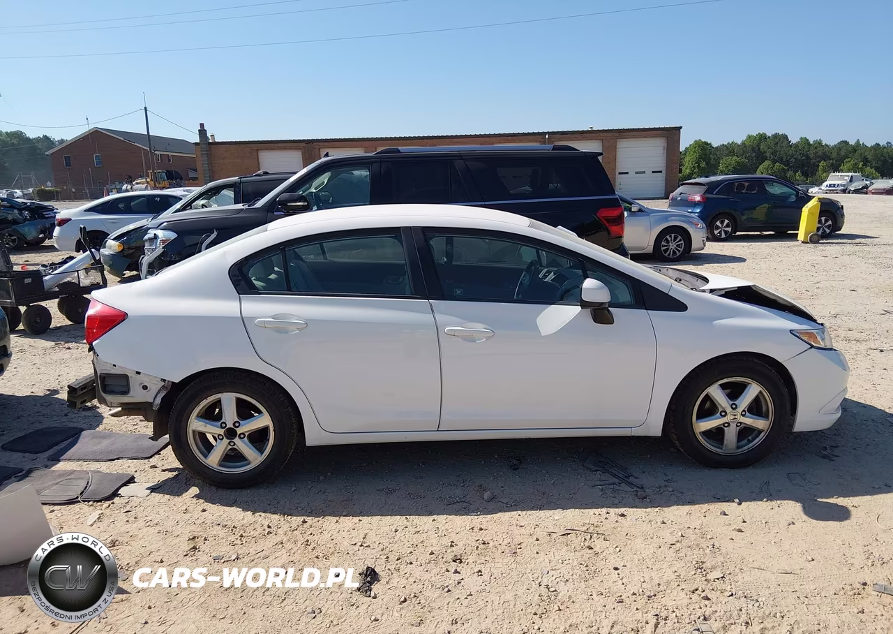2012 Honda Civic Lx VIN:2HGFB2F57CH580688 - 14