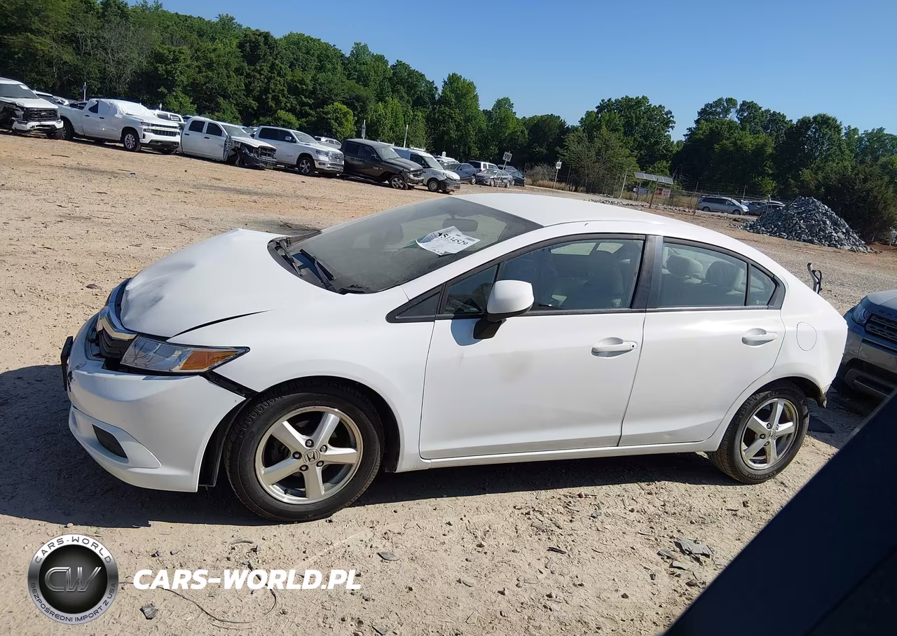2012 Honda Civic Lx VIN:2HGFB2F57CH580688 - 15